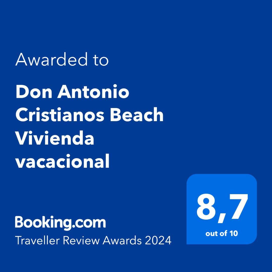 Don Antonio Cristianos Beach Vivienda Vacacional ロスクリスティアーノス エクステリア 写真
